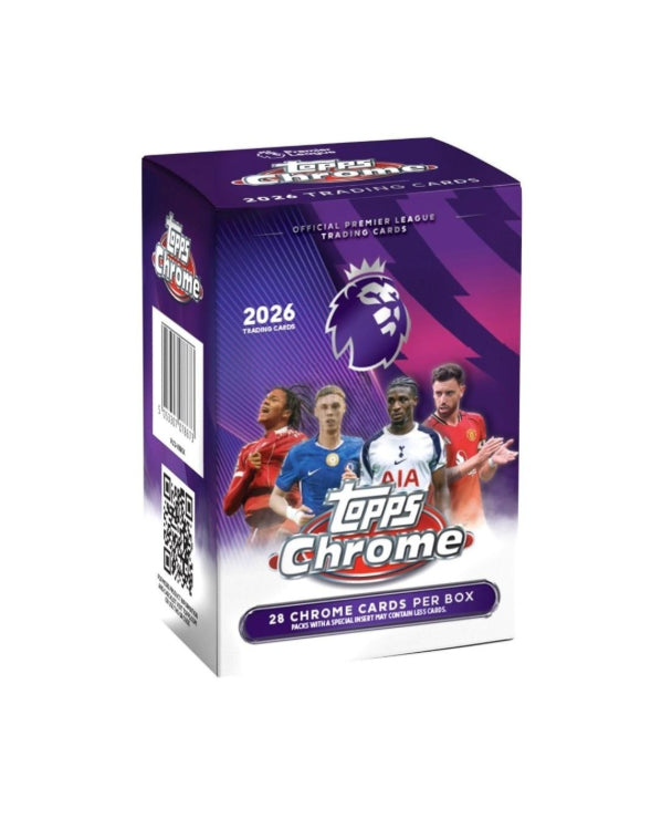 2025-26 Topps Chrome English Premier League Soccer Blaster Box