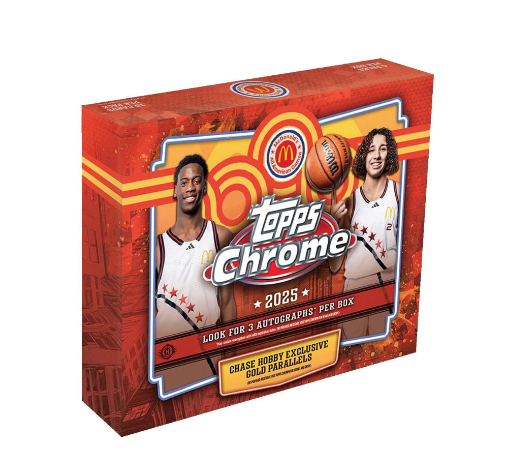 2025 Topps Chrome McDonald’s All-American Basketball Hobby Box