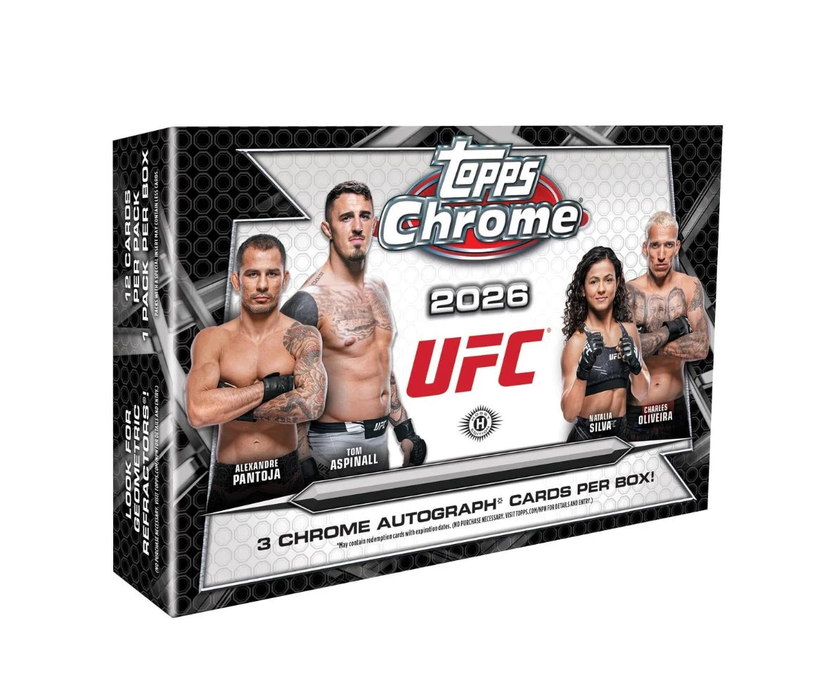 2026 Topps Chrome UFC Delight 8 Box Case