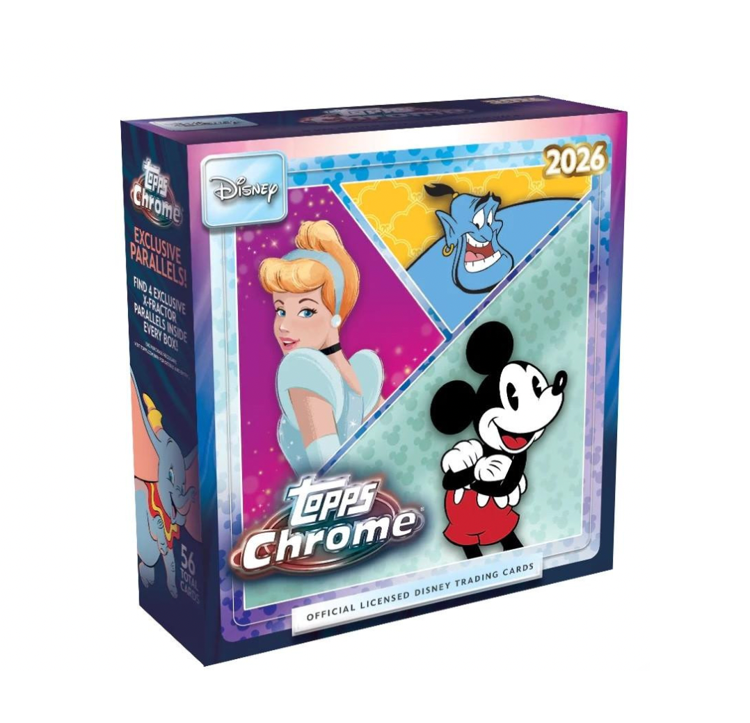 2026 Topps Chrome Disney Mega Box