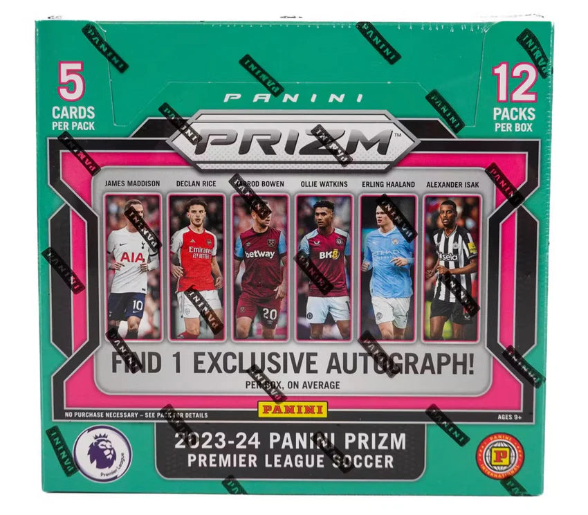 2023/24 Panini Prizm Premier League EPL Soccer Hobby International Box