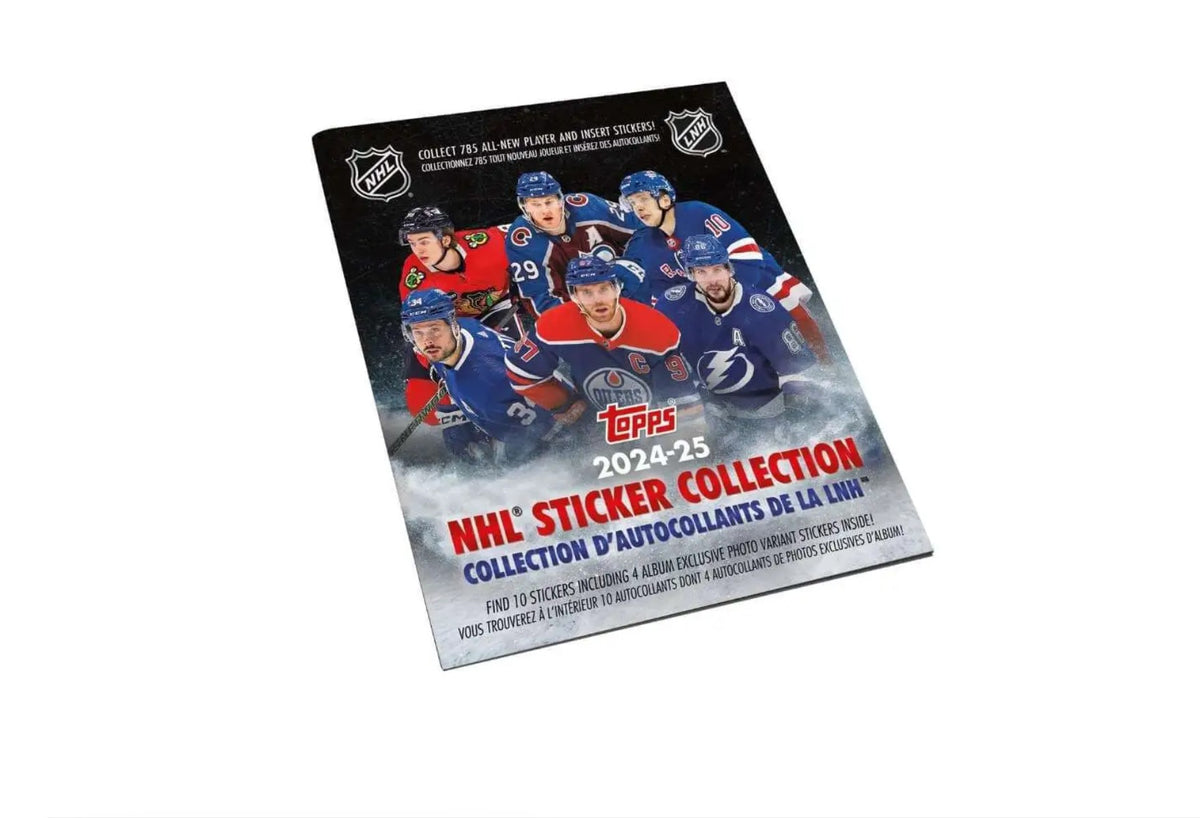 2024/25 Topps NHL Sticker Collection Album