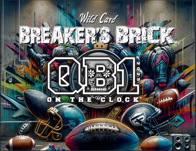 2025 Wild Card QB1 On The Clock Breakers Brick Pack