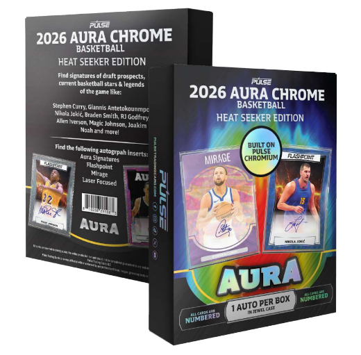 2026 Pulse Aura Chrome Basketball Heat Seeker 24 Box Case *PRESALE*