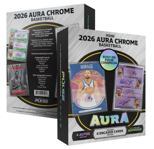 2026 Pulse Aura Chrome Basketball Hobby Box *PRESALE*