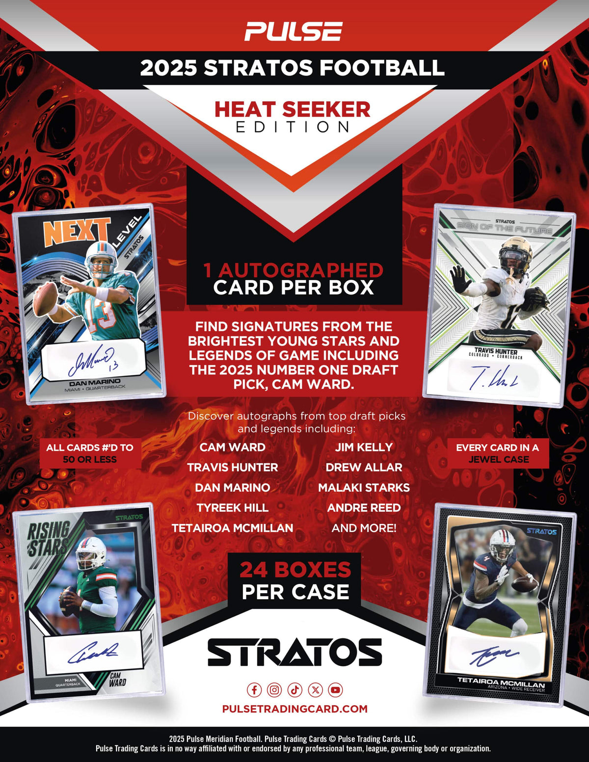 2025 Pulse Stratos Football Heat Seeker Edition *Presale*