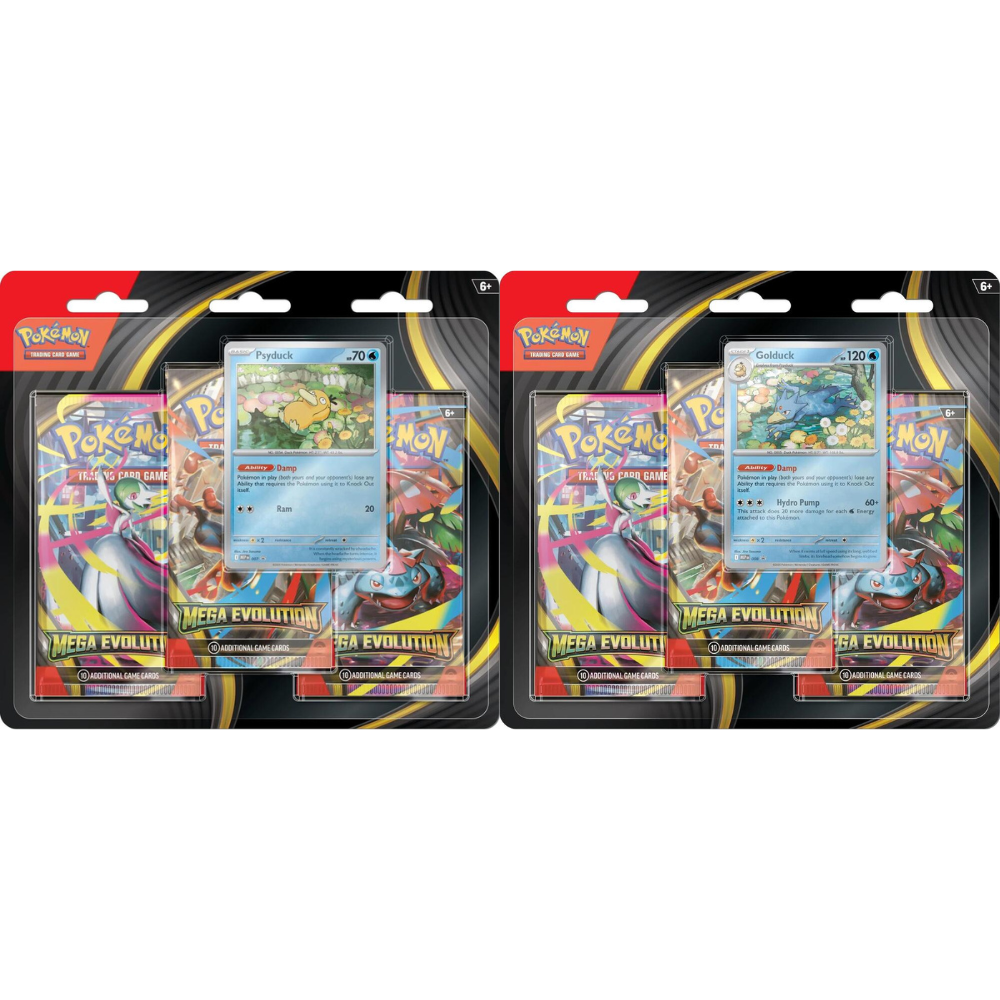 Pokemon Mega Evolution 3 Pack Blister