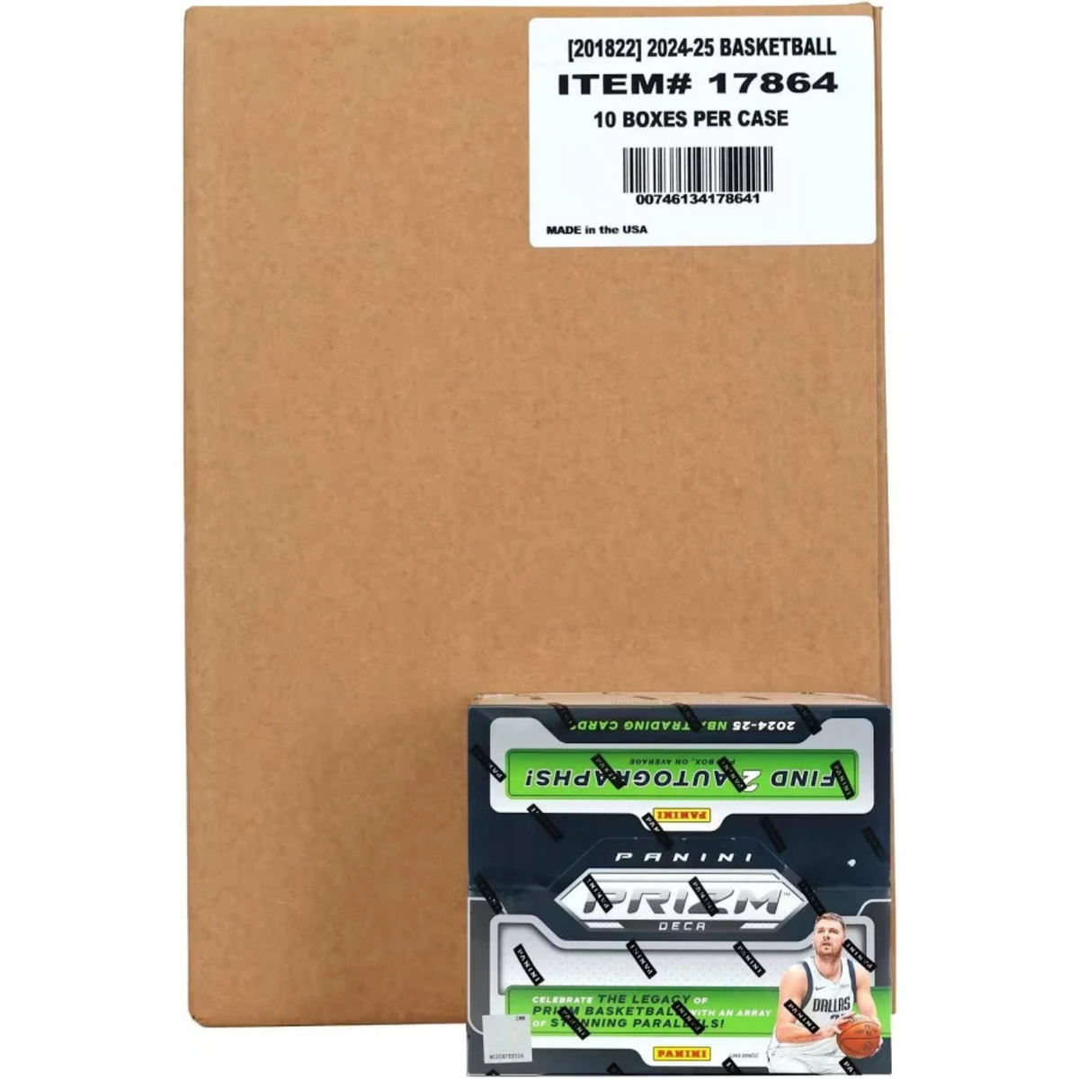 2024-25 Panini Prizm Deca Basketball Hobby 10 Box Case