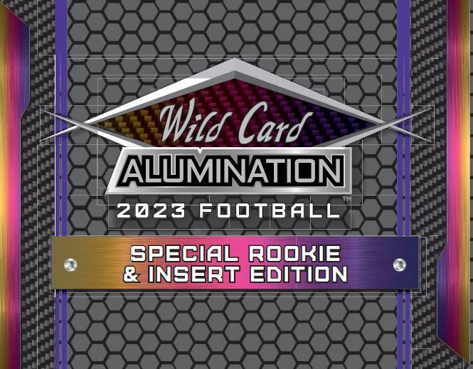 2023 Wild Card Alumination Rookie Insert Edition Football Hobby Box