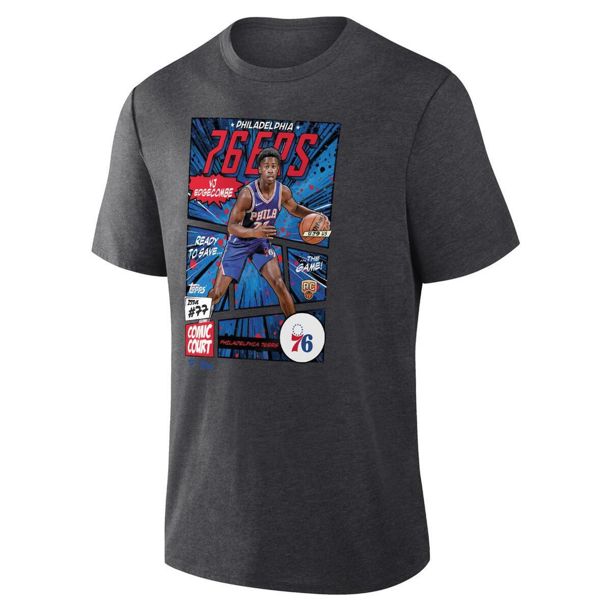 Topps VJ Edgecombe Comic Court Shirt