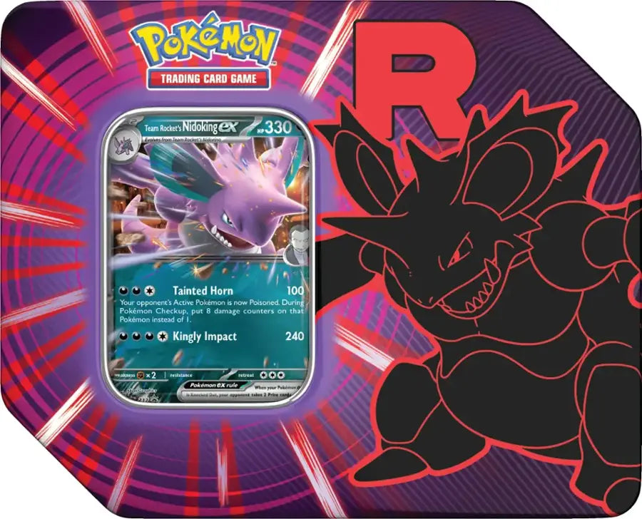 Pokemon Team Rocket Tin *PRESALE*