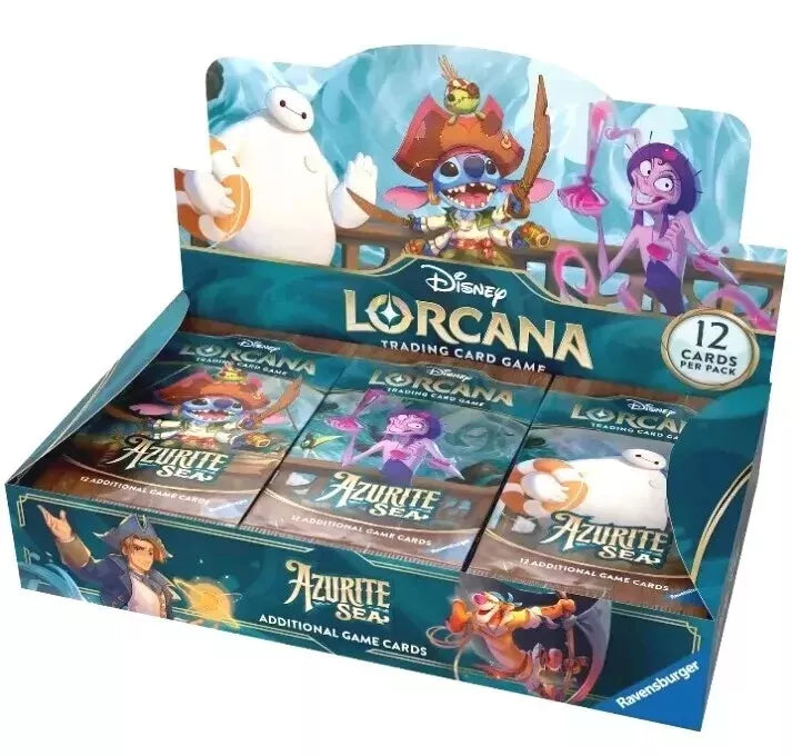 Disney Lorcana Azurite Sea Booster Box *PRESALE*