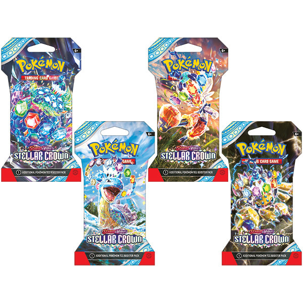 Pokemon Stellar Crown Sleeved Booster Pack