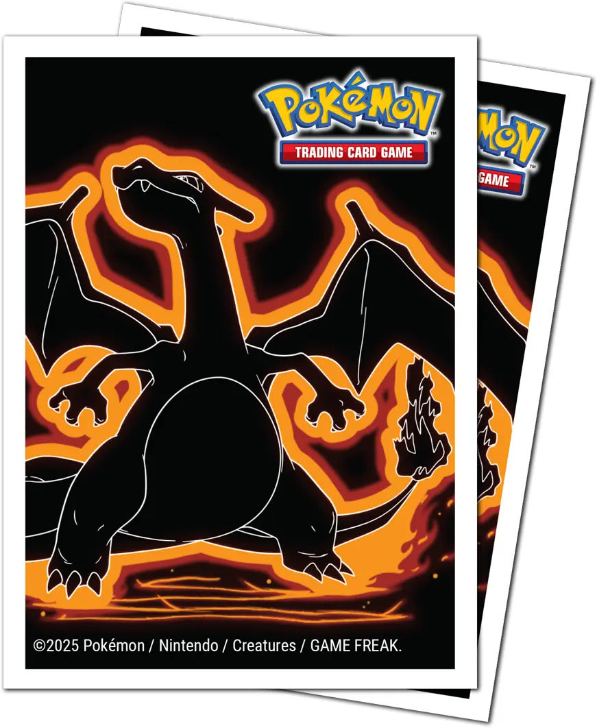 Ultra Pro: Apex Sleeves Neon Kanto Charizard