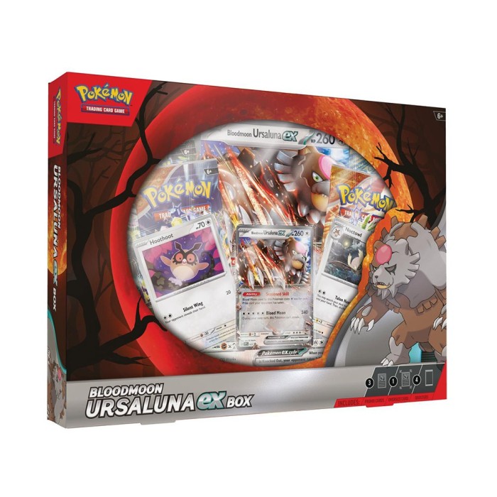 Pokemon Bloodmoon Ursaluna EX 6-Box Case *PRESALE*