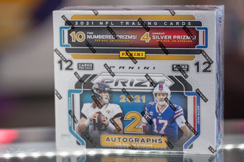 2021 Panini Prizm Football Hobby 12-Box Case