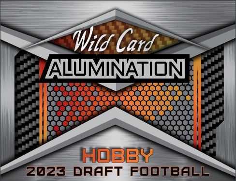 2023 Wild Card Alumination Draft Football 12 Hobby Box Case W/ 12 SP Promo Packs