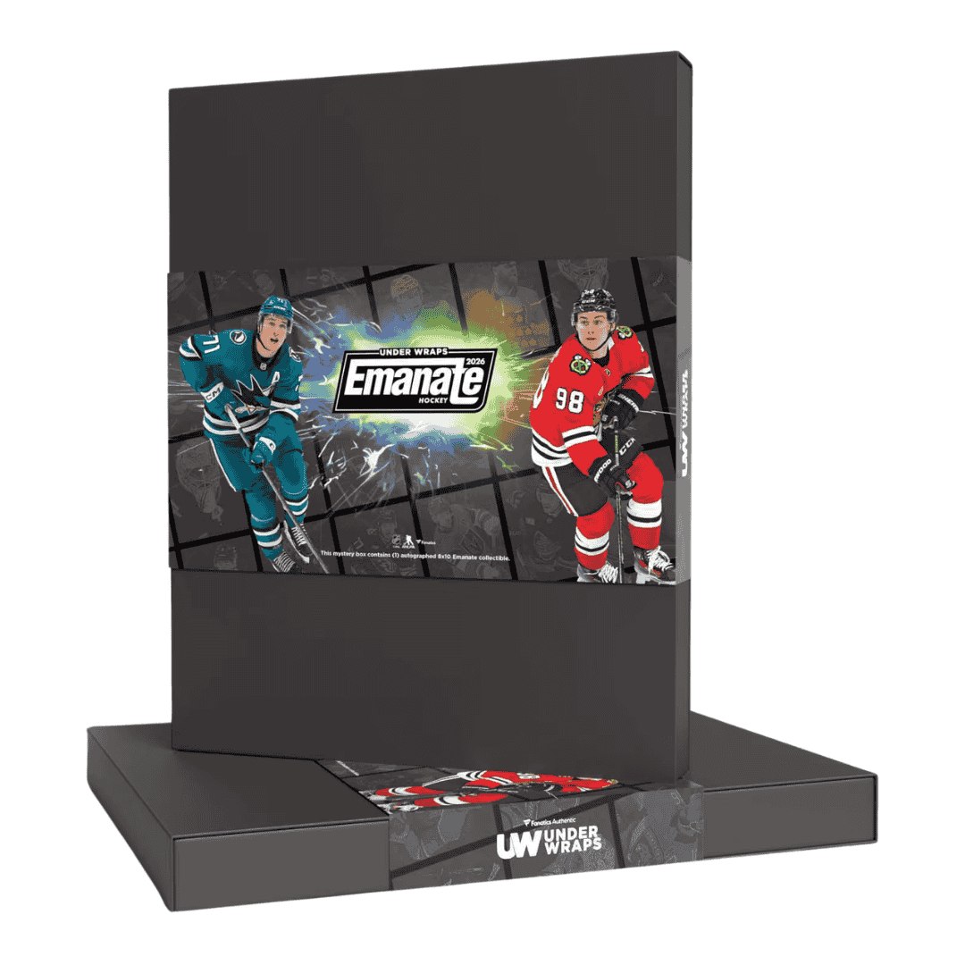 2026 Under Wraps Emanate NHL Autographed Collectible Photo Mystery Box
