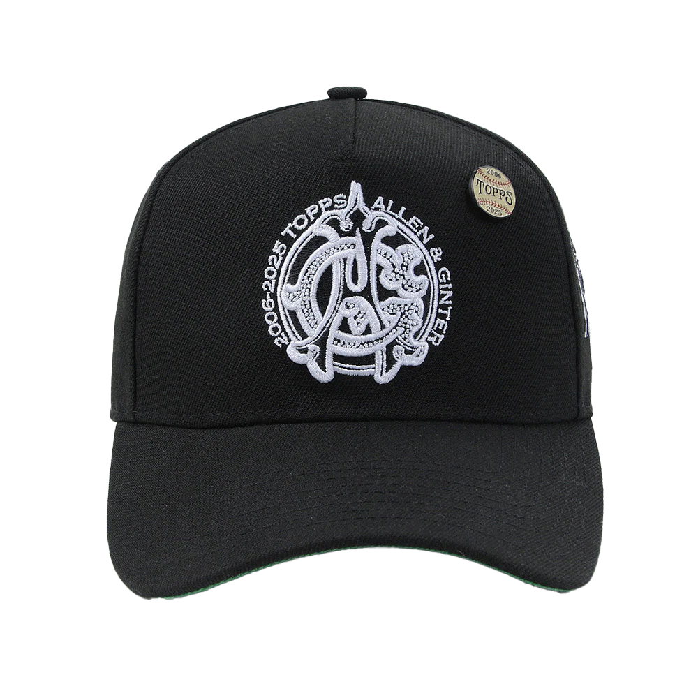 2025 Topps x Mitchell & Ness Allen & Ginter 20th Anniversary Black Snapback
