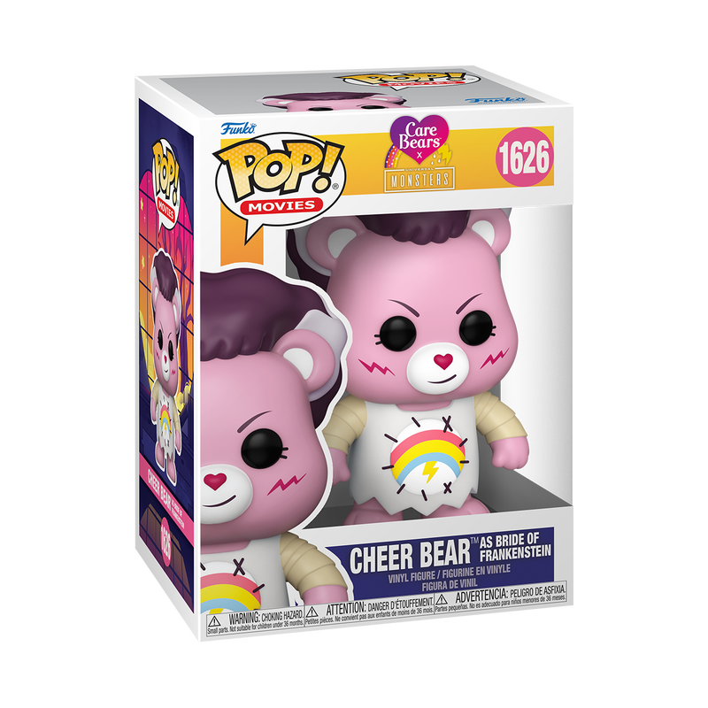 Cheer Bear as Bride of Frakenstein Funko Pop 1626 w/ protector