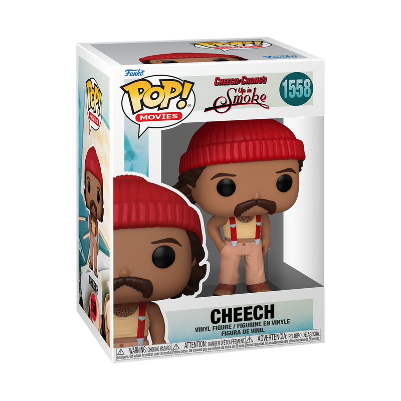 Cheech Funko Pop Movies Cheech and Chong 1558 w/ protector