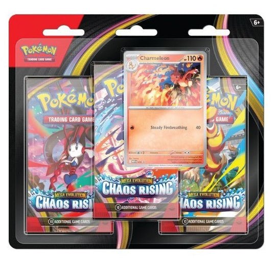 Pokemon Chaos Rising 3-Pack Blister 24-Pack Case