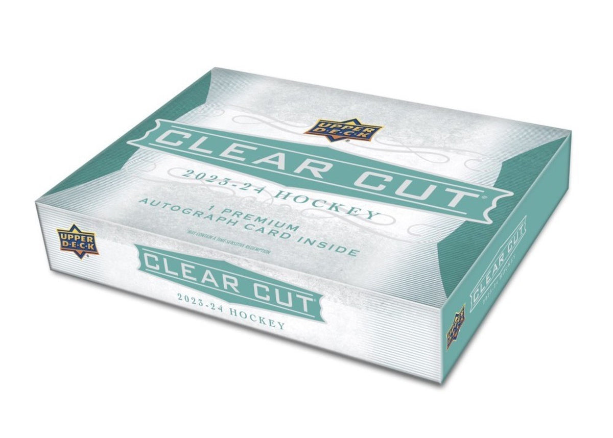 2023-24 Upper Deck Clear Cut Hockey Hobby Box