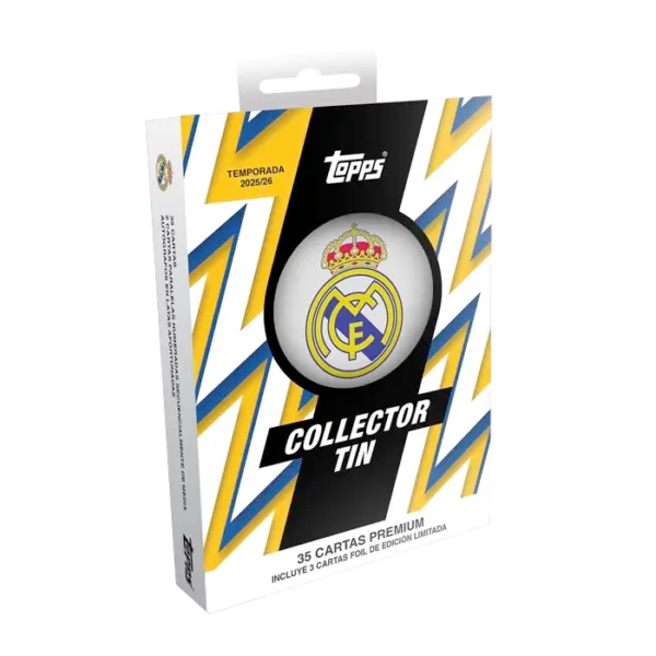 2025-26 Topps Real Madrid Collector Tin