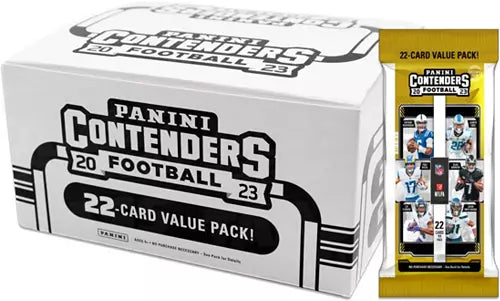 2023 Panini Contenders Football Fat Pack Display Box