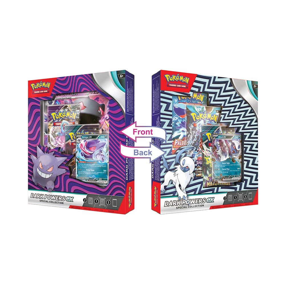 Pokemon Dark Powers EX Special Collection 6 Box Case