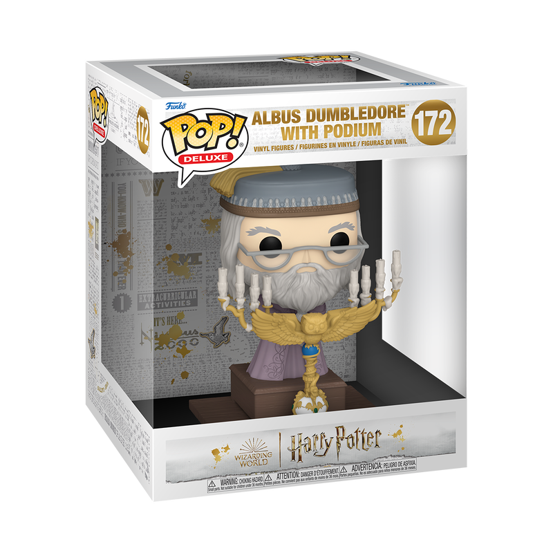 Dumbledore w/ Podium Funko Pop 172 Deluxe *Presale*