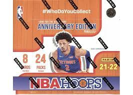 2021/22 Panini NBA Hoops Basketball Retail Box