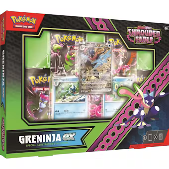 Pokemon Shrouded Fable Greninja/Kingdra EX 6 Box Case