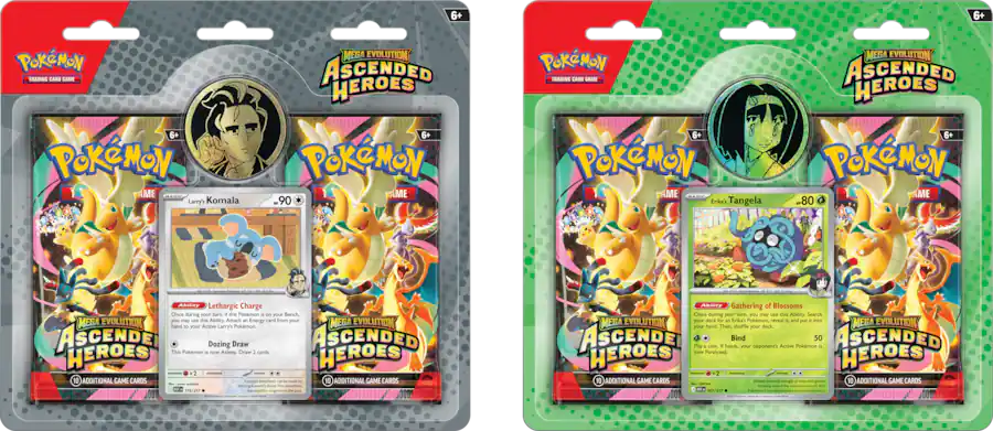 Pokemon Ascended Heroes 2-Pack 24 Blister Case