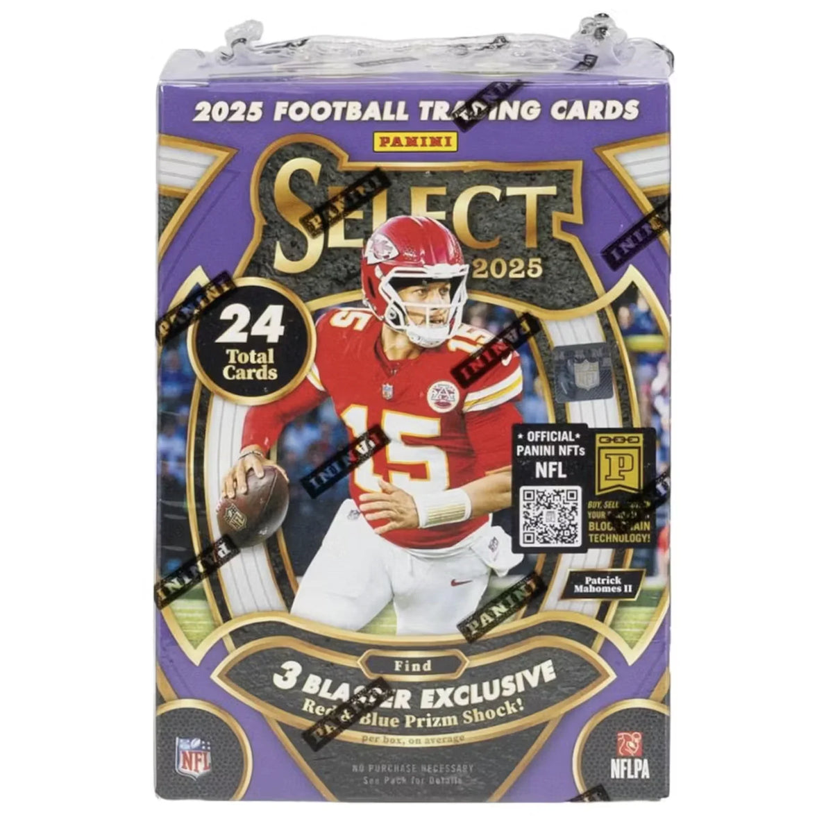 2025 Panini Select Football  Blaster Box (Red and Blue Prizm)