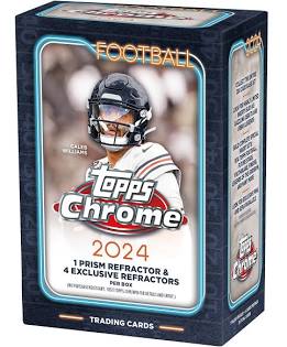 2024 Topps Chrome Football Blaster Box