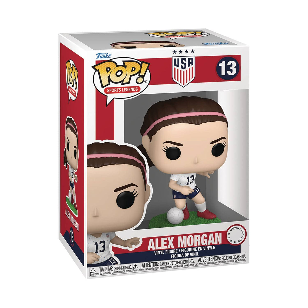Alex Morgan Funko Pop Sports Legends 13 W/ Protector