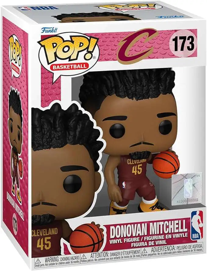 Donovan Mitchell Funko Pop Basketball 173 W/ Protector