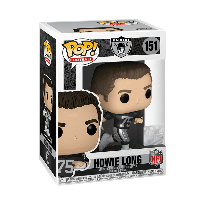 Howie Long Funko Pop NFL 151 W/ Protector