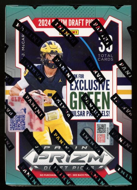 2024 Prizm Collegiate Draft Picks Football Blaster Box