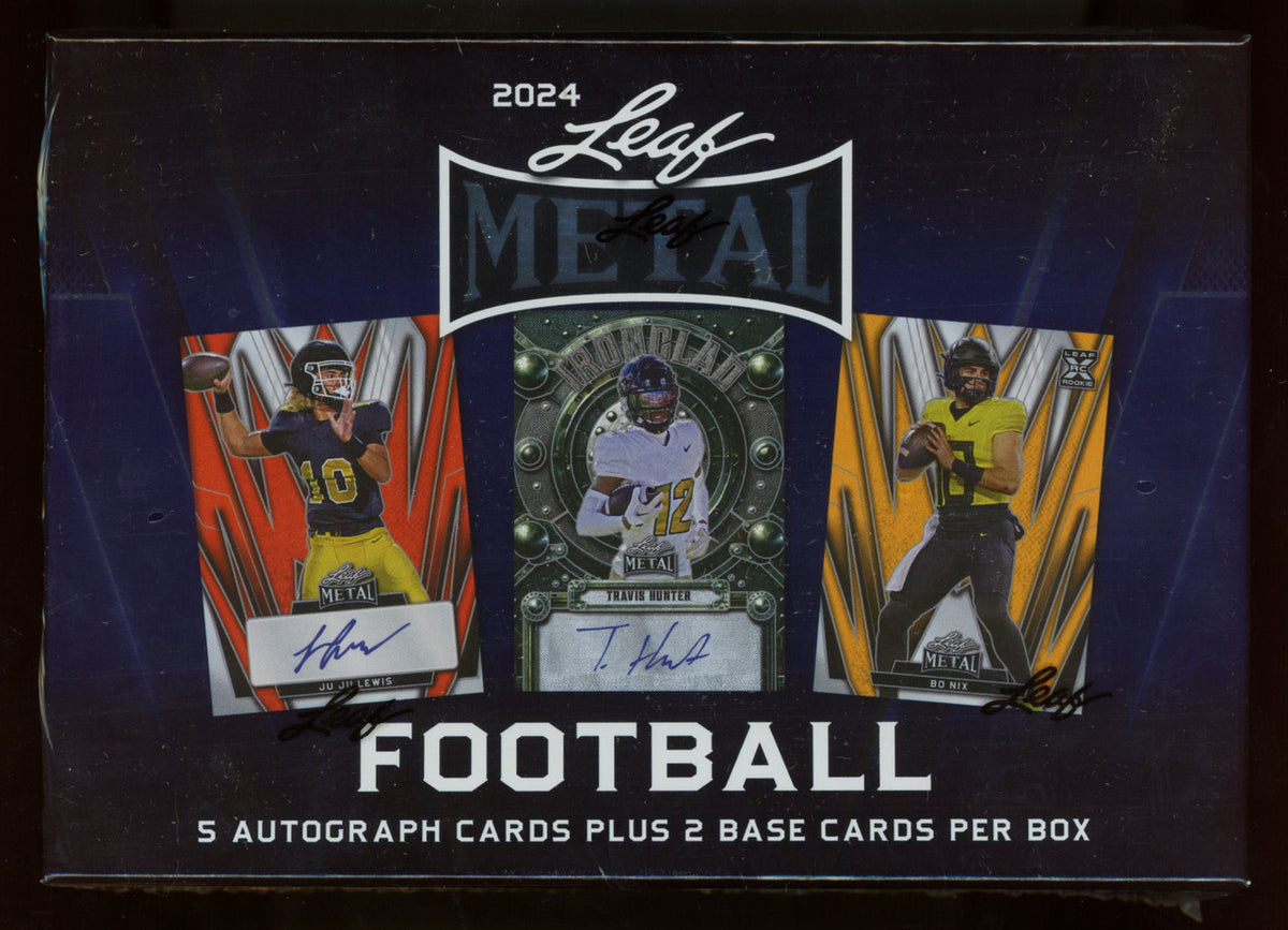 2024 Leaf Metal Football Hobby Box