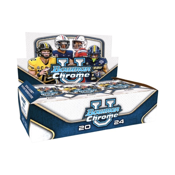 2024 Bowman Chrome University Football Jumbo Box