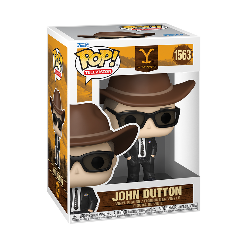 John Dutton w/ sunglasses Funko POP Television 1563 W/ Protector