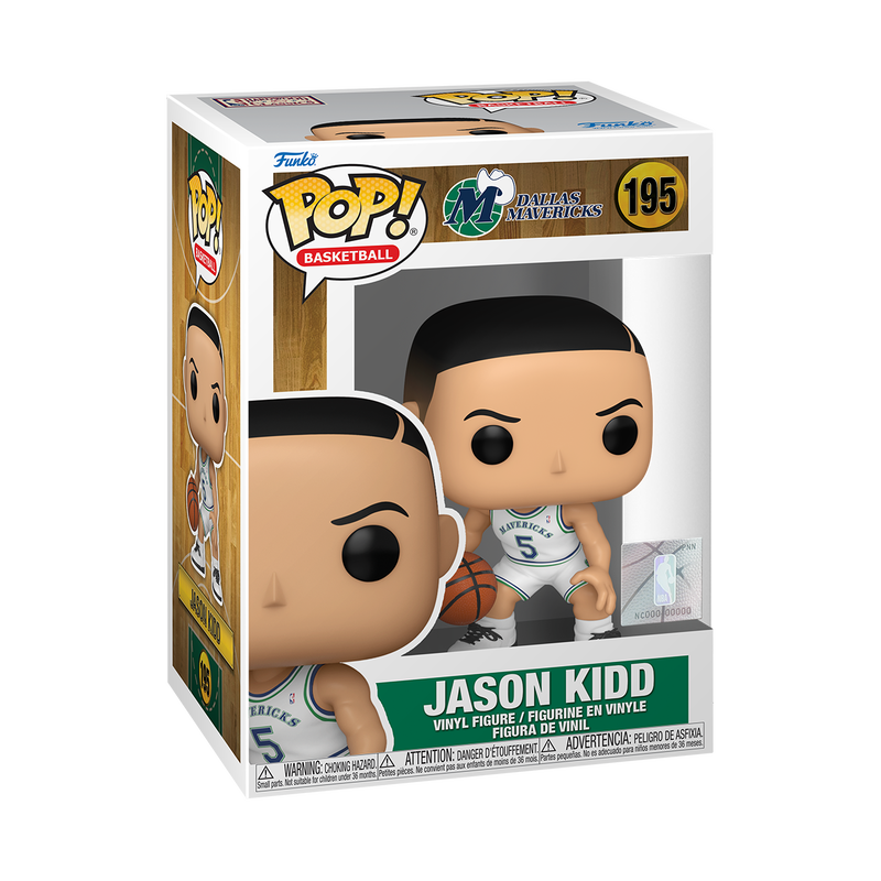 Jason Kidd (Rookie Season) Funko Pop Basketball 195 W/ Protector