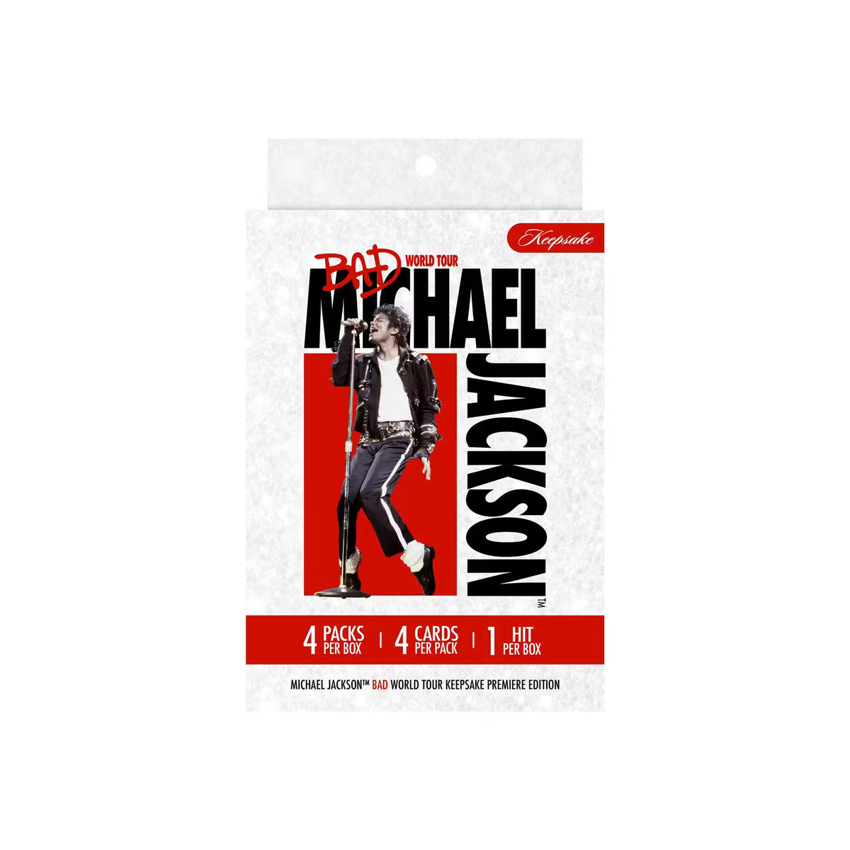 2026 Keepsake Michael Jackson Bad World Tour Premiere Mini Box