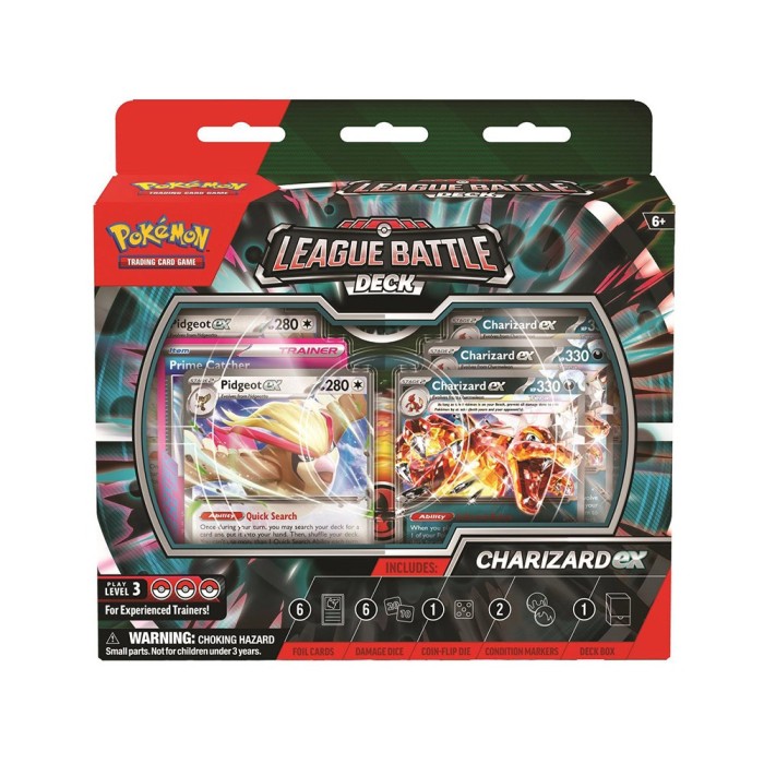 Pokemon Charizard ex League Battle Deck 6-Box Case *PRESALE*