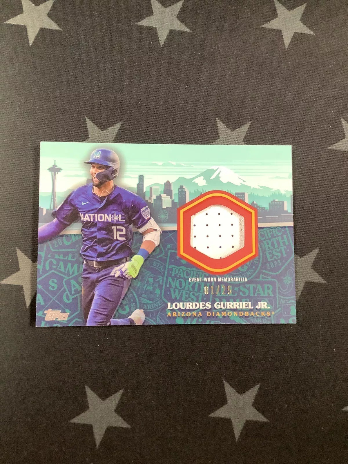 2023 Topps Update Lourdes Gurriel Jr All Star Stitches /25