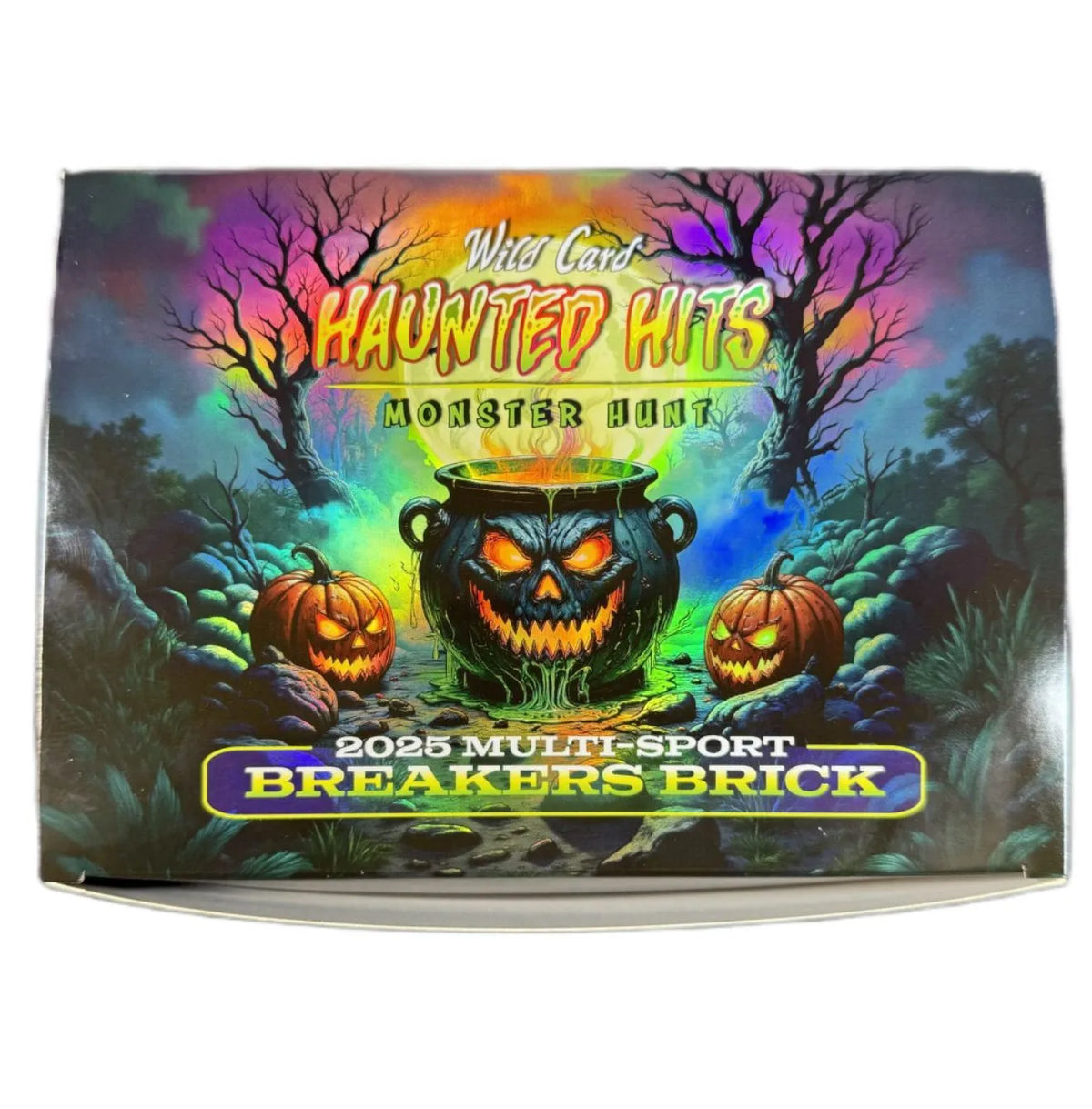 2025 Wild Card Haunted Hits Monster Hunt Multi Sport Breakers Brick