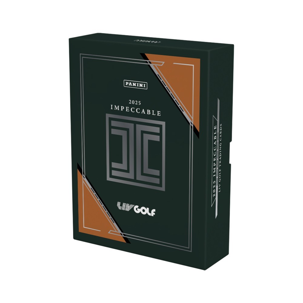 2025 Panini Impeccable LIV Golf Hobby 3-Box Case