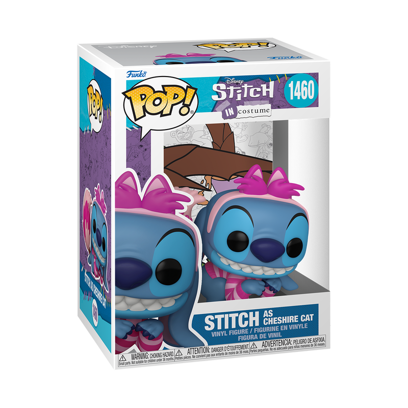 Stitch as Cheshire Cat Funko Pop! 1460 W/ Protector